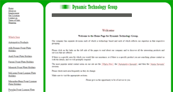 Desktop Screenshot of dynamtechgroup.com