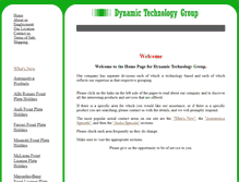 Tablet Screenshot of dynamtechgroup.com